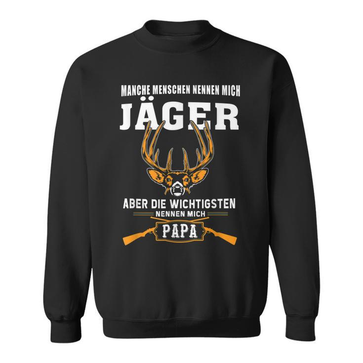 Herren Jäger Vater Jagd I Jagen Hobby Papa Geschenk Sweatshirt