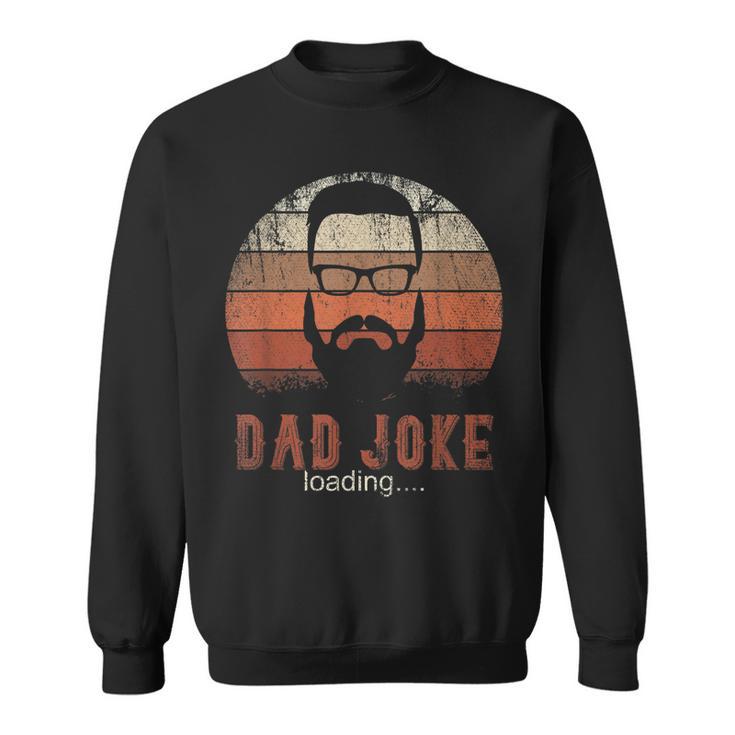 Herren Retro Hipster Papa Geschenk Zum Männertag Vater Witze Sweatshirt