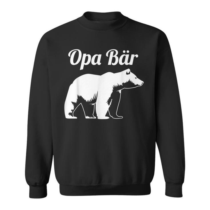 Herren Sweatshirt Opa Bär, Lustige Geburtstagsidee für Großväter