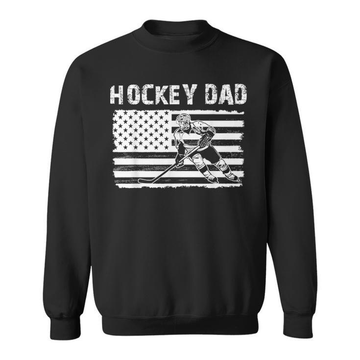 Hockey Dad Father Day Gift Sweatshirt