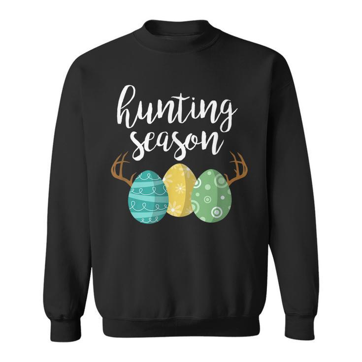 Hunting Season - Cute Bunny Funny Easter   Sweatshirt