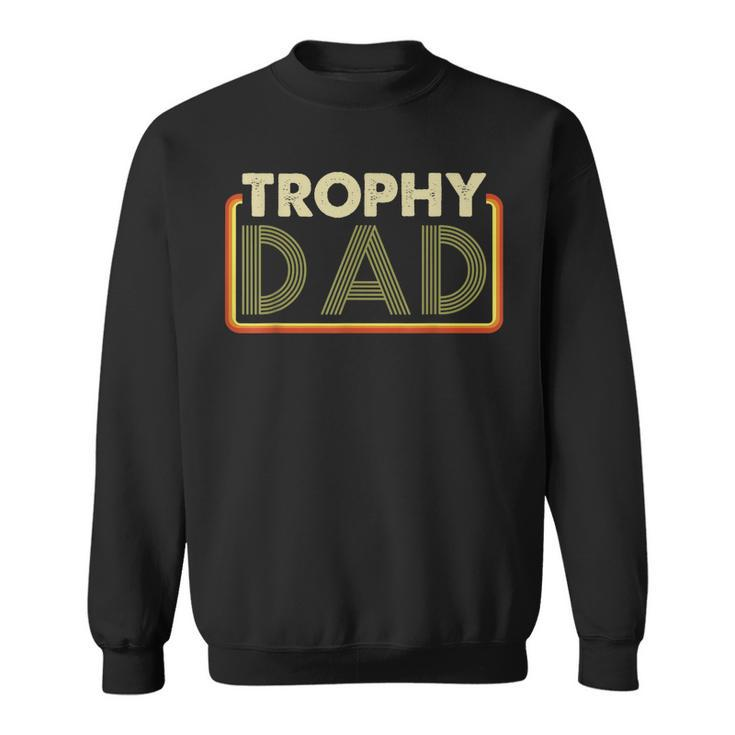 Husband | Best Father - Vintage Funny Trophy Dad  Sweatshirt