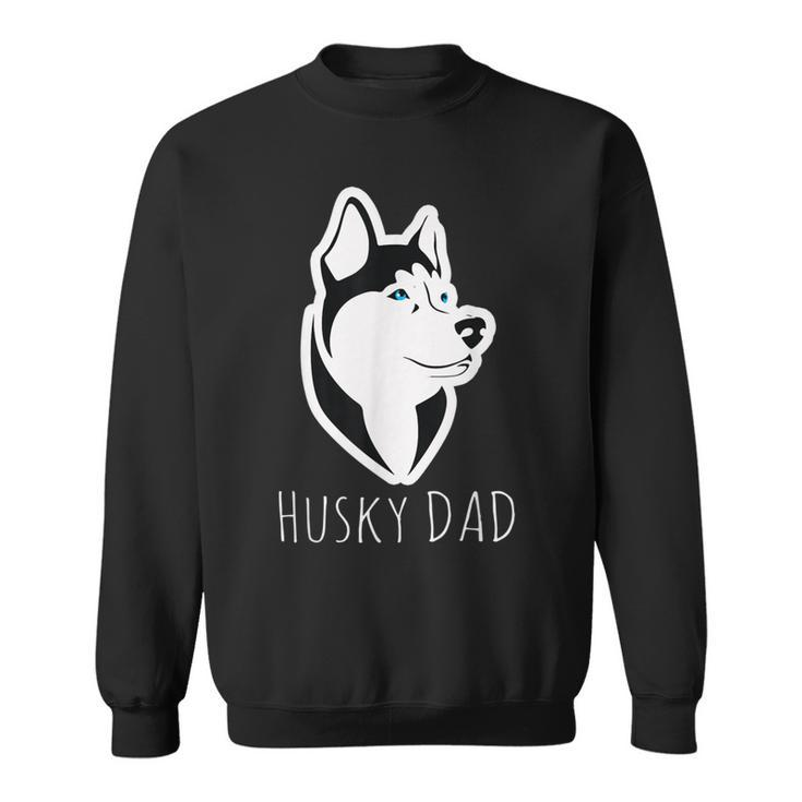 Husky Dad Dog Gift   Husky Lovers “Best Friends For Life” Sweatshirt