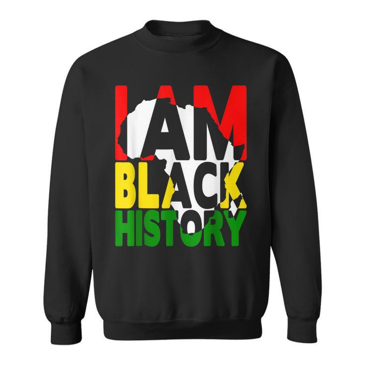 I Am Black History Month African American Pride Celebration V23 Sweatshirt