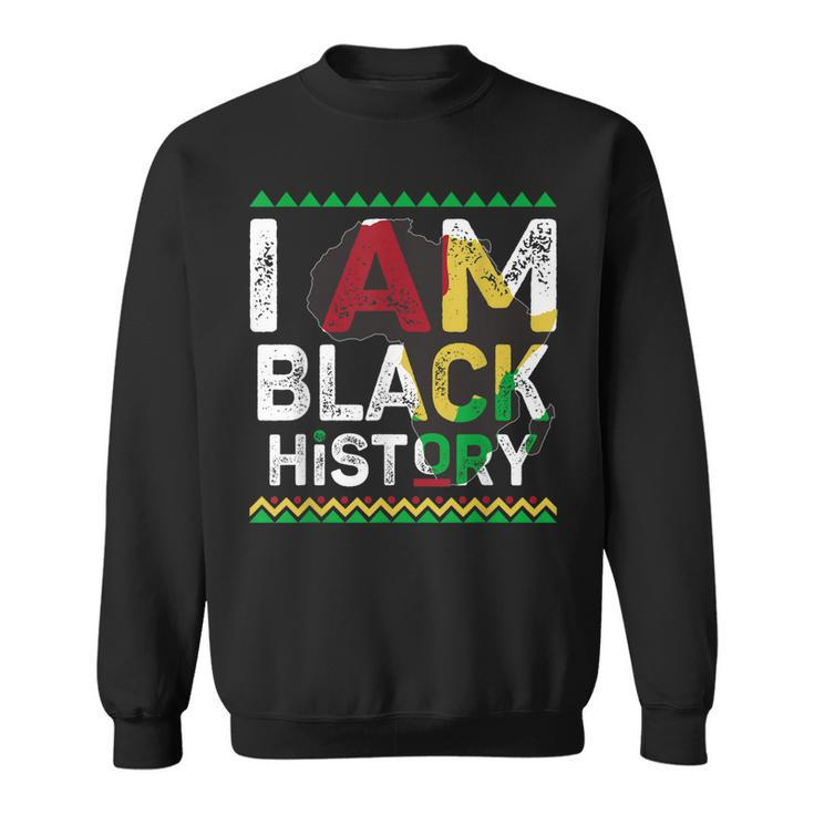 I Am Black History Month African American Pride Celebration V28 Sweatshirt