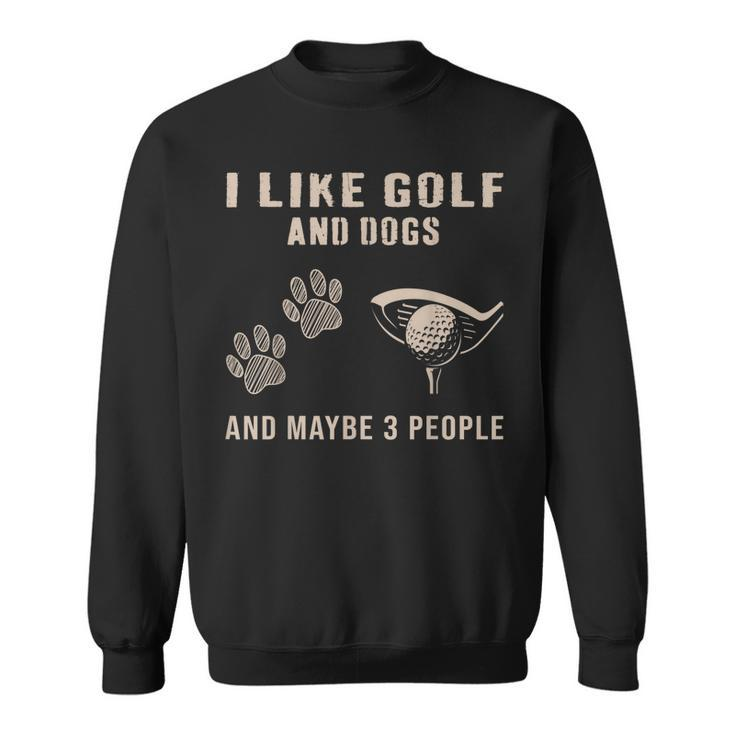  Crazy Dog T-Shirts Mens I Like Golf And Maybe 3 People