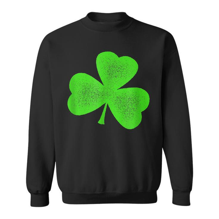 Irish Saint Patricks Day Green Shamrock  Sweatshirt