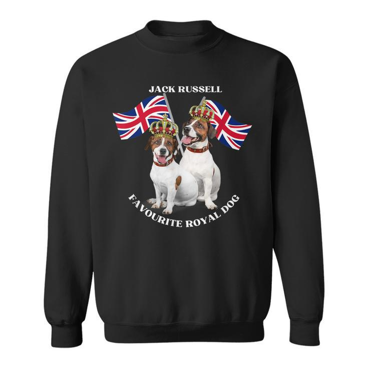 Jack Russell King Charles Coronation Celebration Memorabilia  Sweatshirt