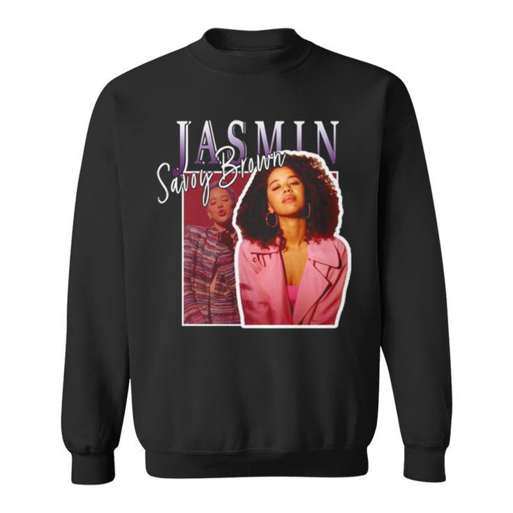 Jasmin Savoy Brown 90’S Yellowjackets Sweatshirt