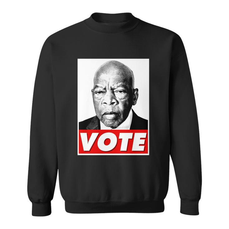 John Lewis Tribute Vote Poster Sweatshirt