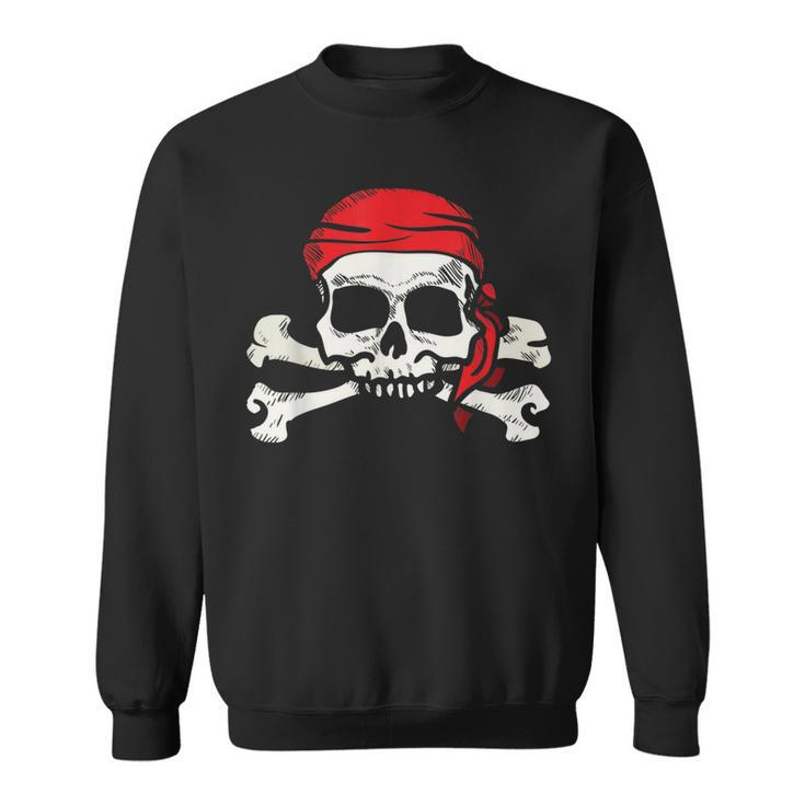 Jolly Roger Pirate | Skull And Crossbones | Gift Sweatshirt