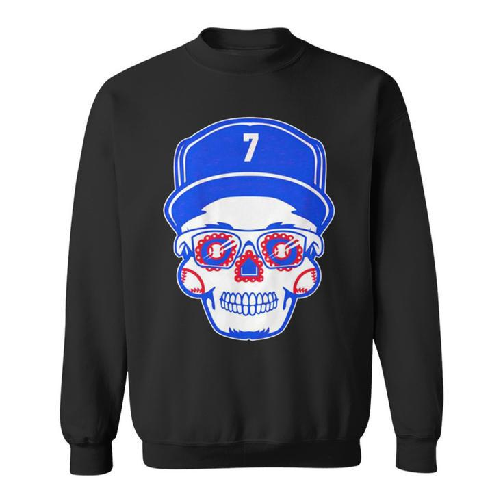 Julio Urías Sugar Skull Sweatshirt