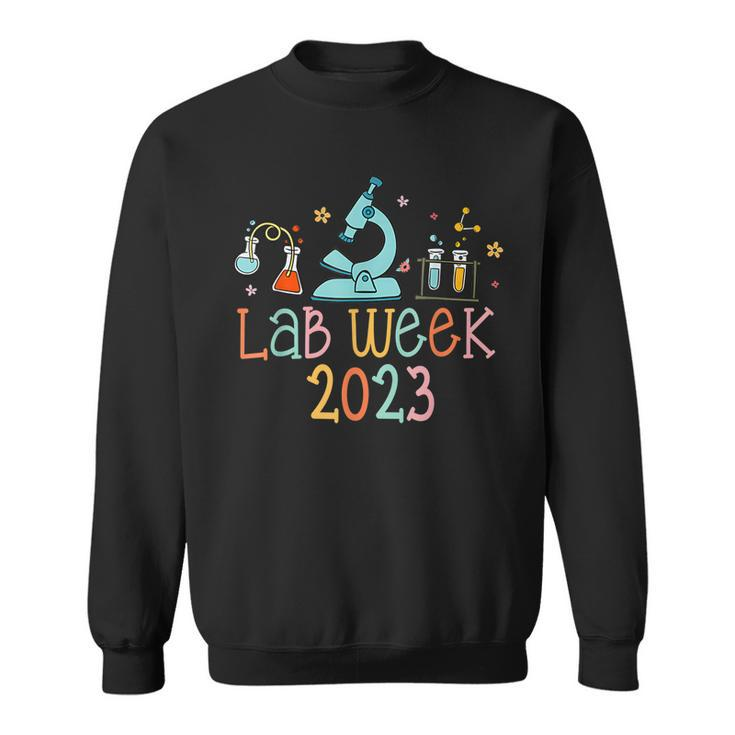 Lab Week 2023 Retro Medical Laboratory Tech  Sweatshirt