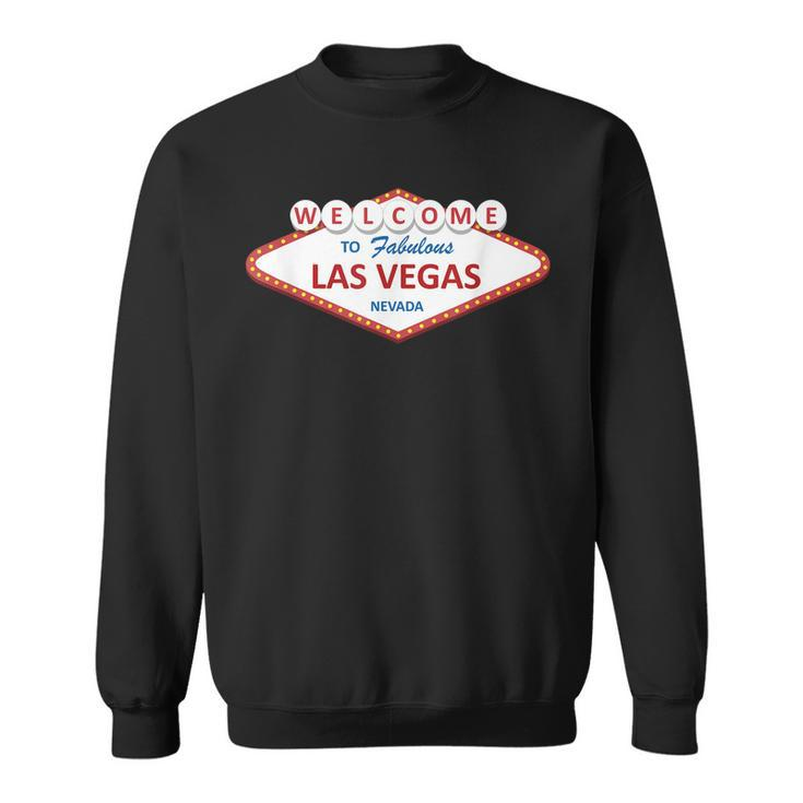 Las Vegas Sign - Nevada - Aesthetic Design - Classic  Sweatshirt