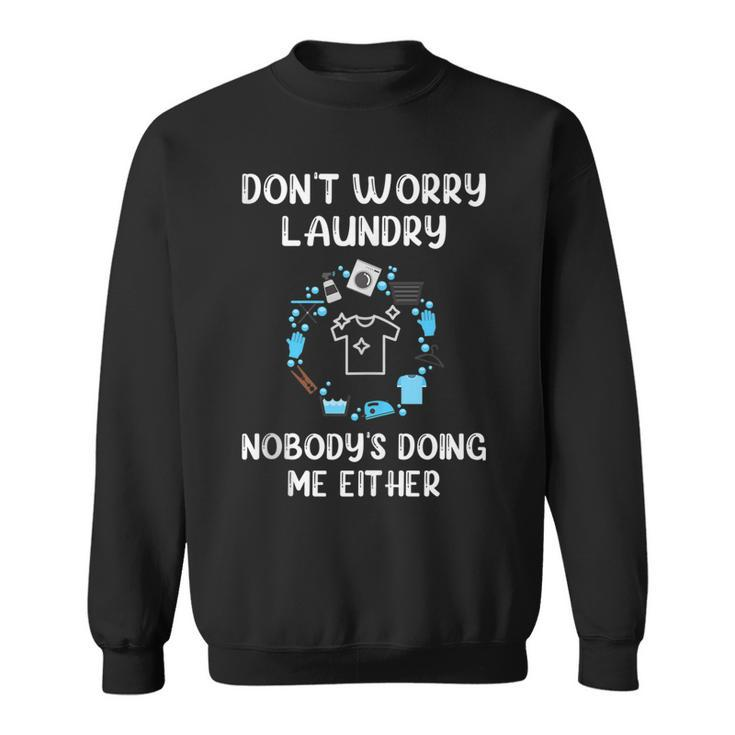 Laundry Room Wash Day Laundry Pile Mom Life Mothers Day  Sweatshirt
