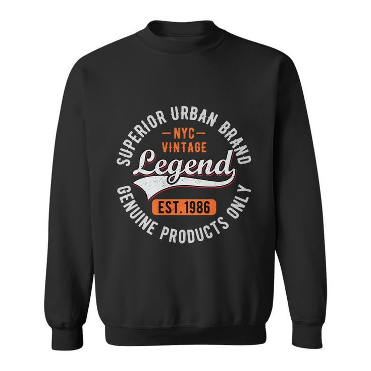 Legend Typography Sweatshirt