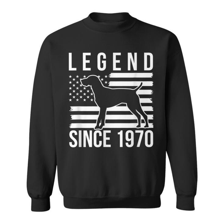 Legende Seit 1970 Deutscher Kurzhaarzeiger Jagdhund Sweatshirt