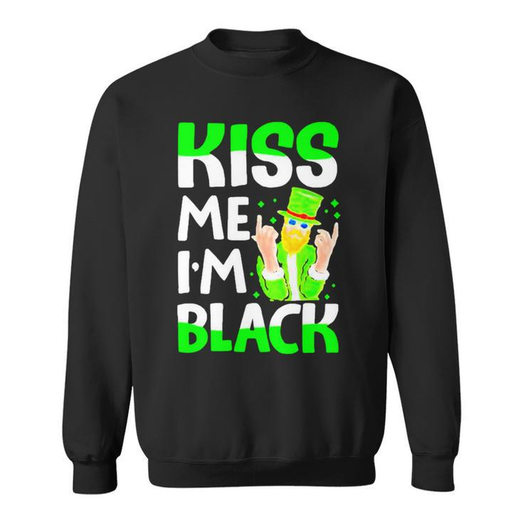 Leprechaun St Patrick’S Day Kiss Me I’MSweatshirt