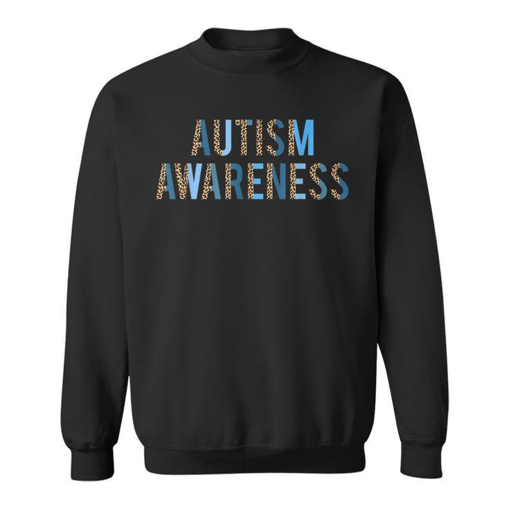 Light It Up Blue Funny Puzzle Piece Autism Awareness Month  Sweatshirt