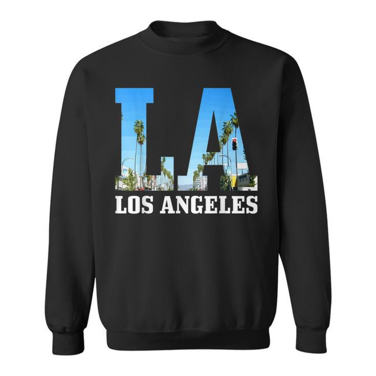 Venice Beach Los Angeles Vintage Retro California Design Mother'S Day Gifts  Sweatshirt