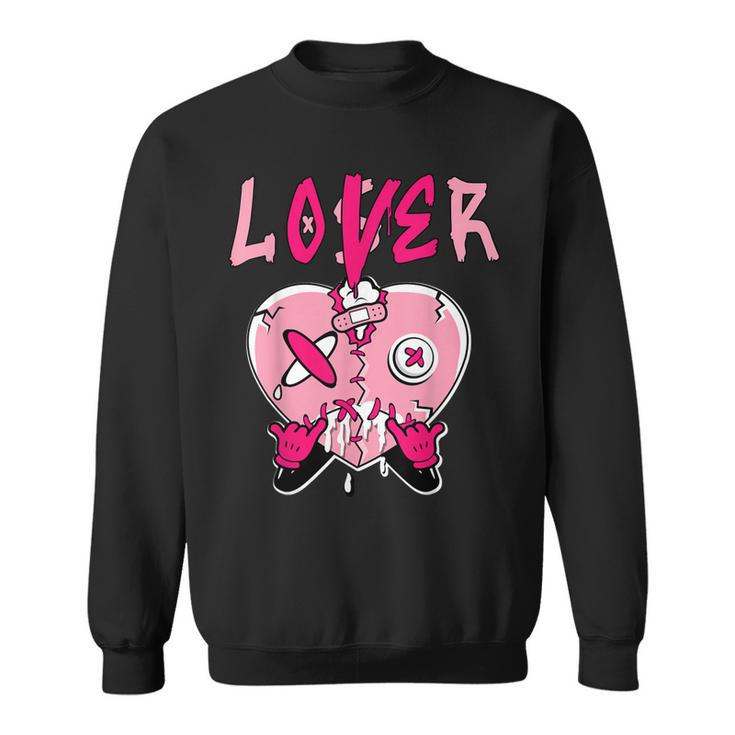 Loser Lover Heart Dripping Low Triple Pink Matching  Sweatshirt