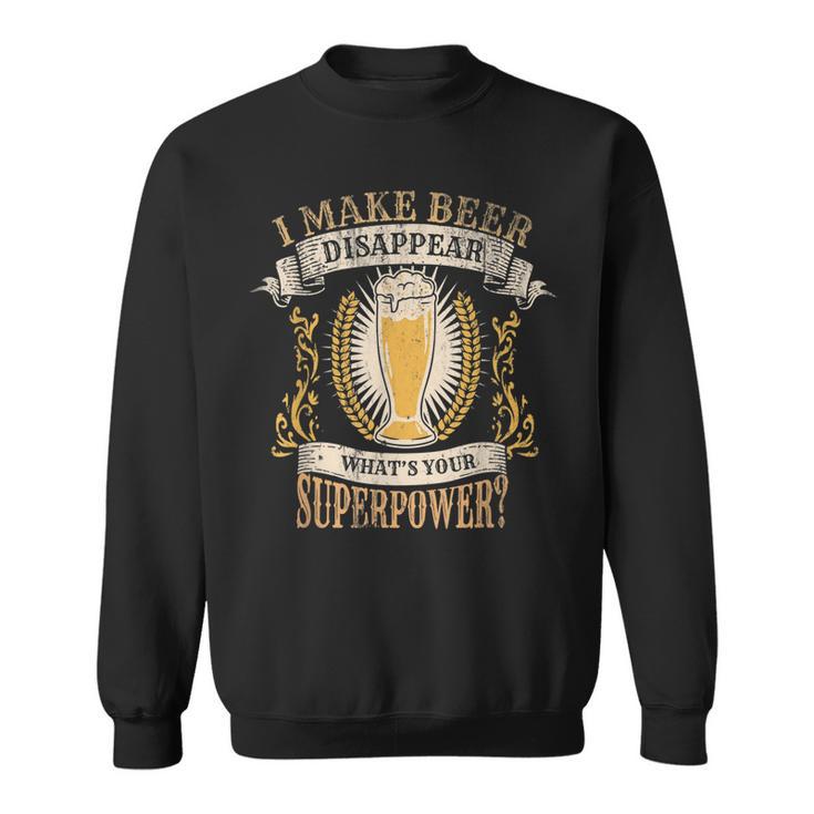 Lustig Dass Ich Bier Verschwinden Lasse Sweatshirt