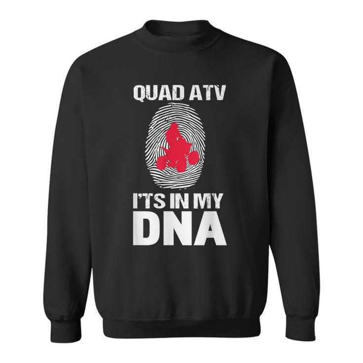 Lustige Quad Atv Dna Für Quad Atv-Liebhaber Sweatshirt