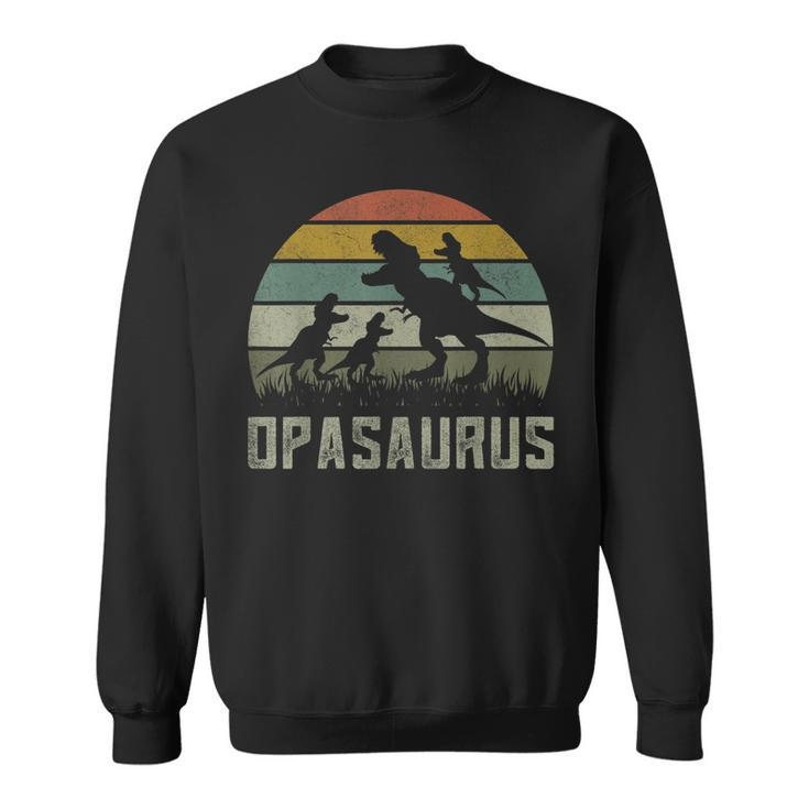 Lustiges Opa Dinosaurier Sweatshirt, Saurier Motiv für Großväter