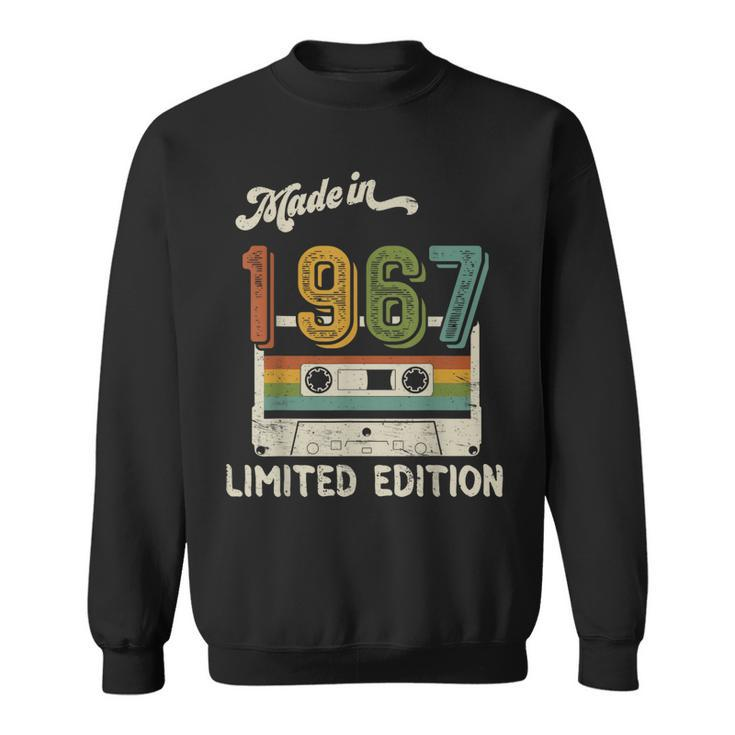 Made In 1967 Limited Edition Vintage Retro Birthday In 1967  Sweatshirt