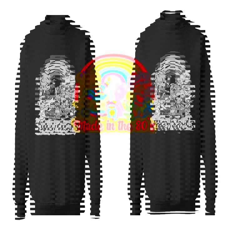 Made In The 80S Retro Vintage 80S Born In 1980S Birthday Sweatshirt