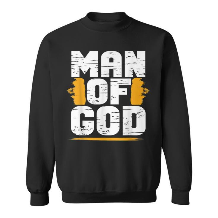 Man Of God Christian Believer Dad Daddy Father’S Day Cute Sweatshirt