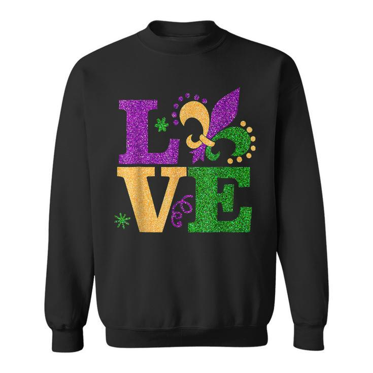 Mardi Gras  Love Mardi Gras 2023  Sweatshirt