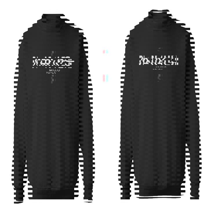 Marrakesh Morocco Retro Vintage Sweatshirt