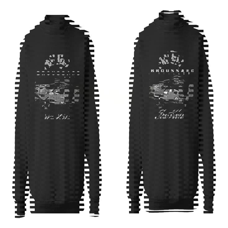 Max Holste Mh 1521 Broussard Aircraft Sweatshirt