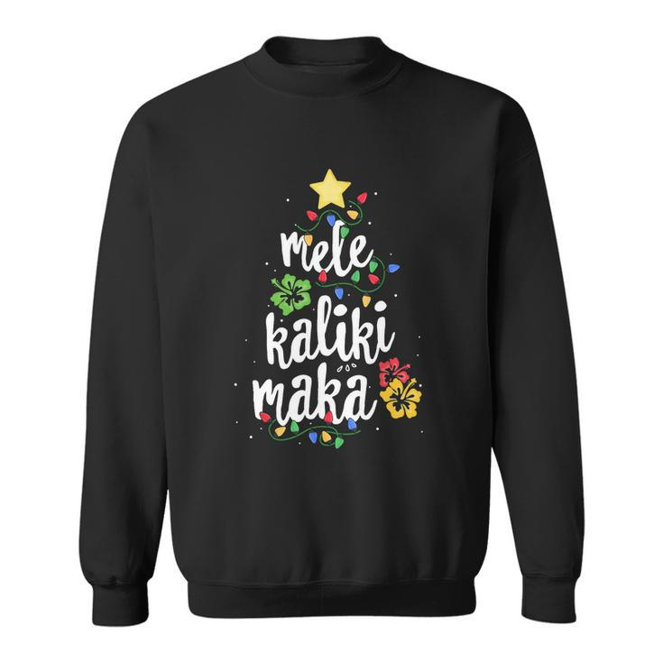 Mele Kalikimaka Shirt For Women Hawaiian Hawaii Christmas Tshirt Sweatshirt