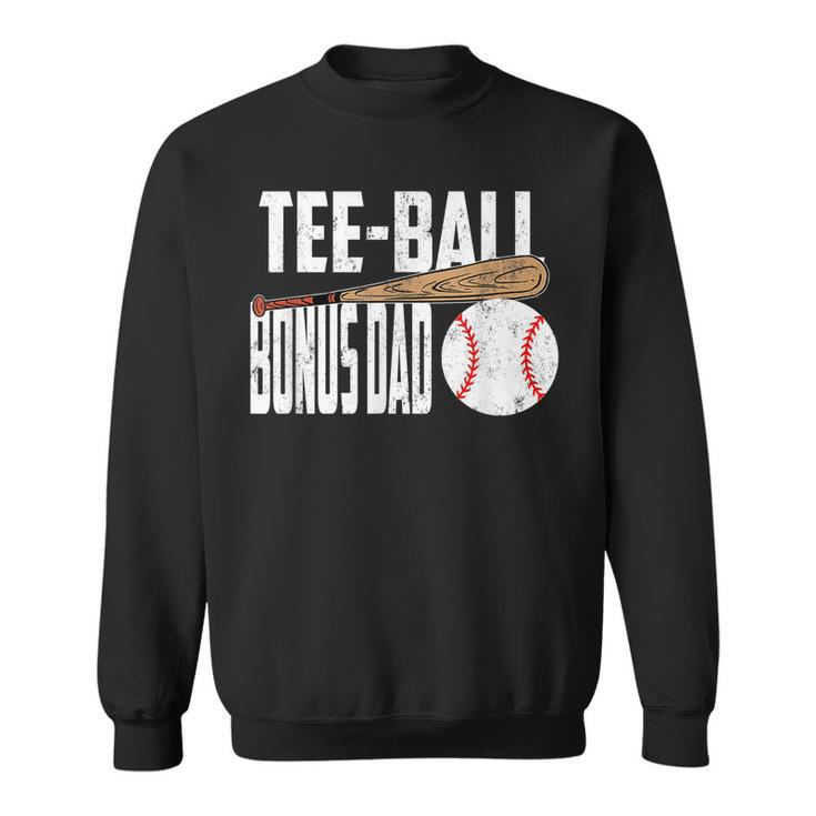 Mens Ball Bonus Dad Vintage Ball Funny Tball Bonus Dad Sweatshirt