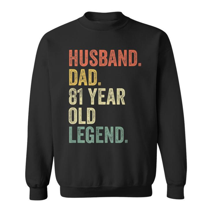 Mens Funny 81St Birthday  For Men Gifts Vintage Dad 1939 81  Sweatshirt