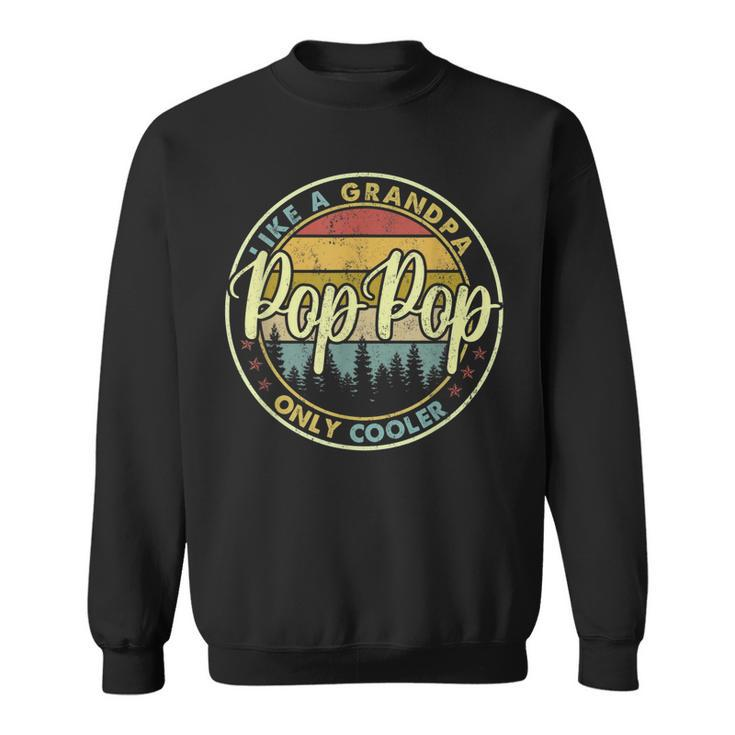 Mens Vintage Poppop Gifts Grandpa Gifts Poppop Fathers Day Gift  Sweatshirt