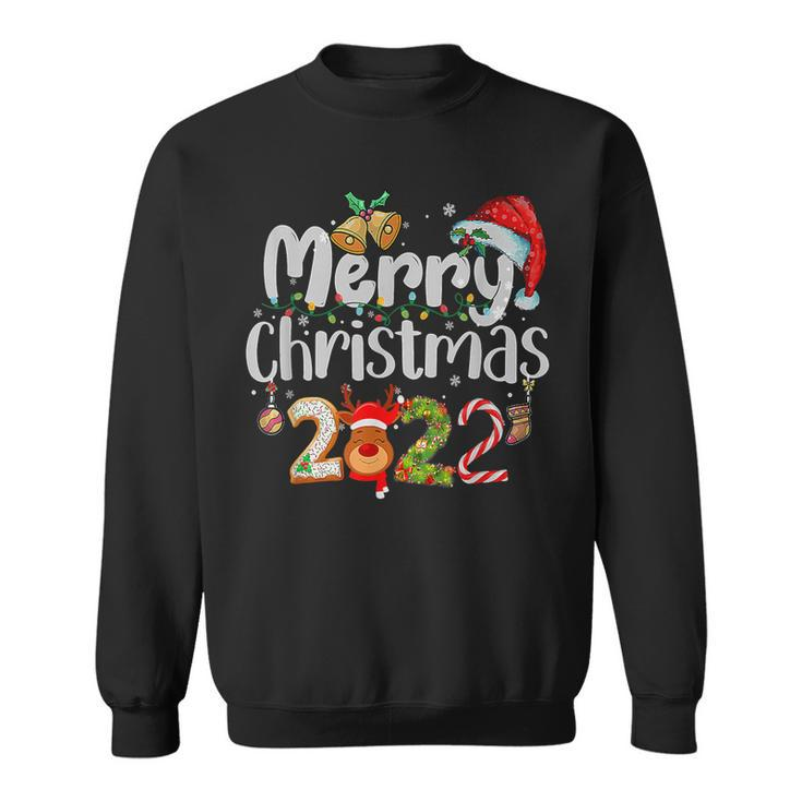 Merry Christmas 2022 Family Xmas Ball Light Garden Reindeer  Men Women Sweatshirt Graphic Print Unisex