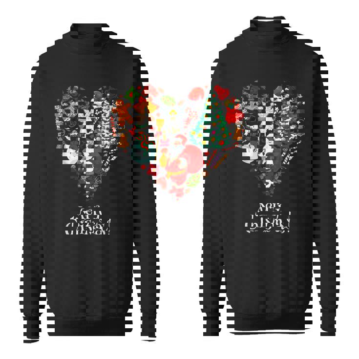 Merry Christmas Xmas Little Things Cute Heart Funny Holiday Sweatshirt
