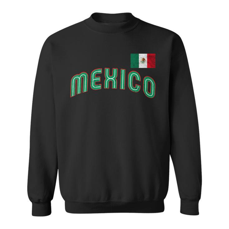 Mexican Baseball 2023 Player Mexico Pride Flag Baseball   Sweatshirt