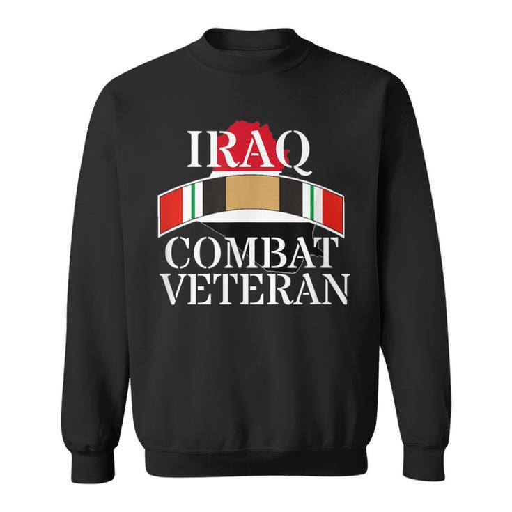 Military Operation Iraqi Freedom Oif Iraq War Ribbon  Sweatshirt