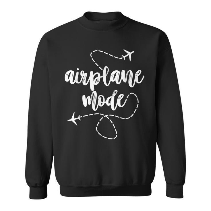 Mode Airplane | Summer Vacation | Travel Airplane  Sweatshirt