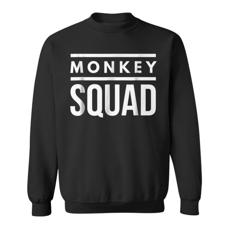 Monkey Squad Funny Sweatshirt