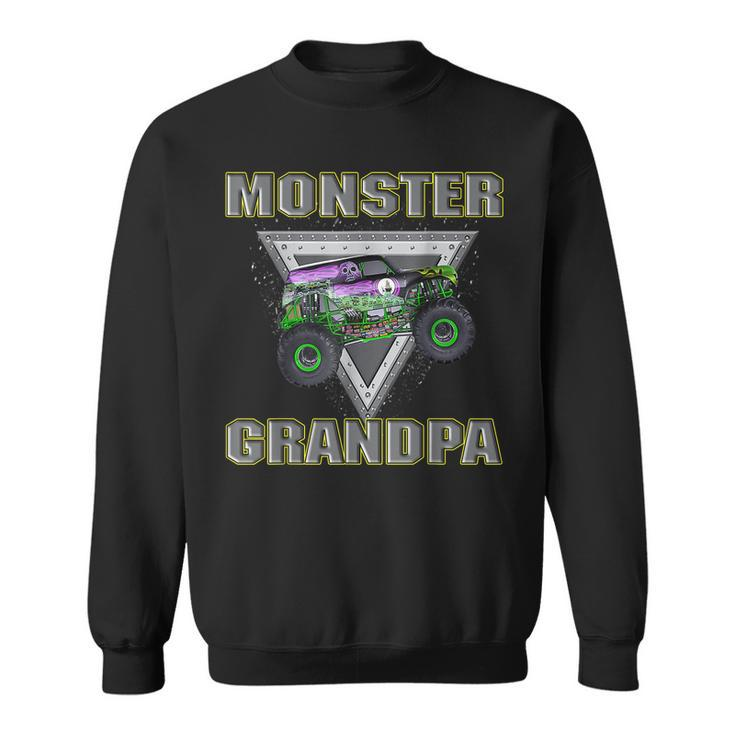 Monster Truck Grandpa Monster Truck Are My Jam Truck Lovers  Sweatshirt