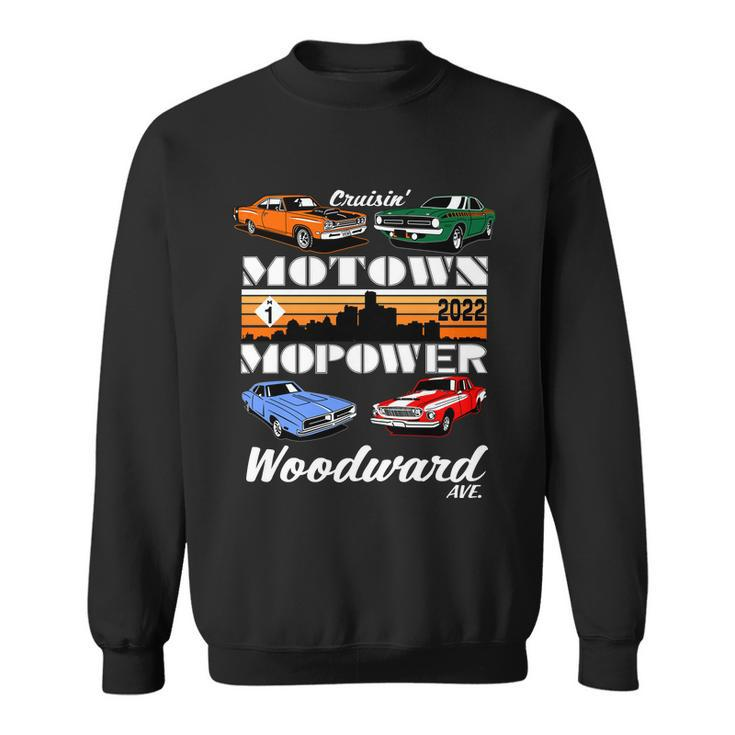 Motown Mopower 2022 Woodward Car Cruise Sweatshirt