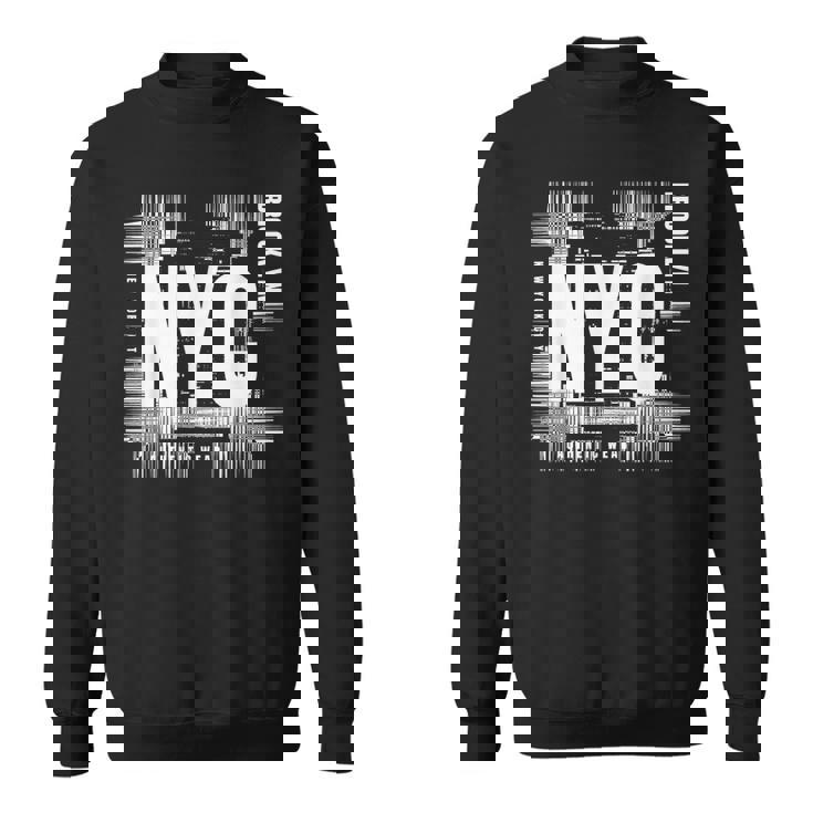 New York City - Nyc - Aesthetic Graphic Design - Classic Sweatshirt