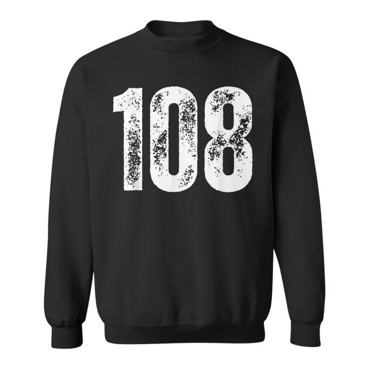 Number 108  Sweatshirt