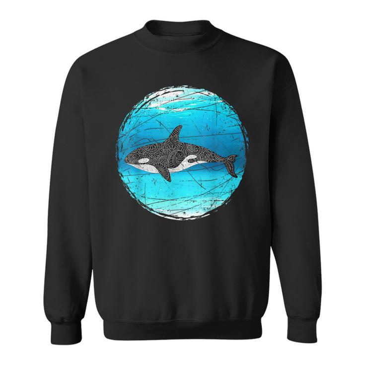 Ocean Killer Whale  Sweatshirt