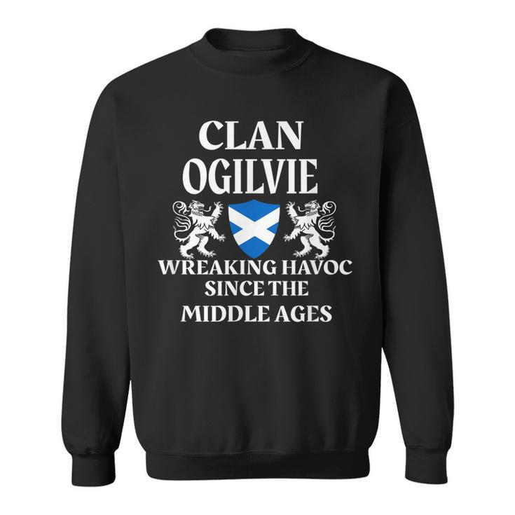 Ogilvie Scottish Family Clan Scotland Name  Men Women Sweatshirt Graphic Print Unisex